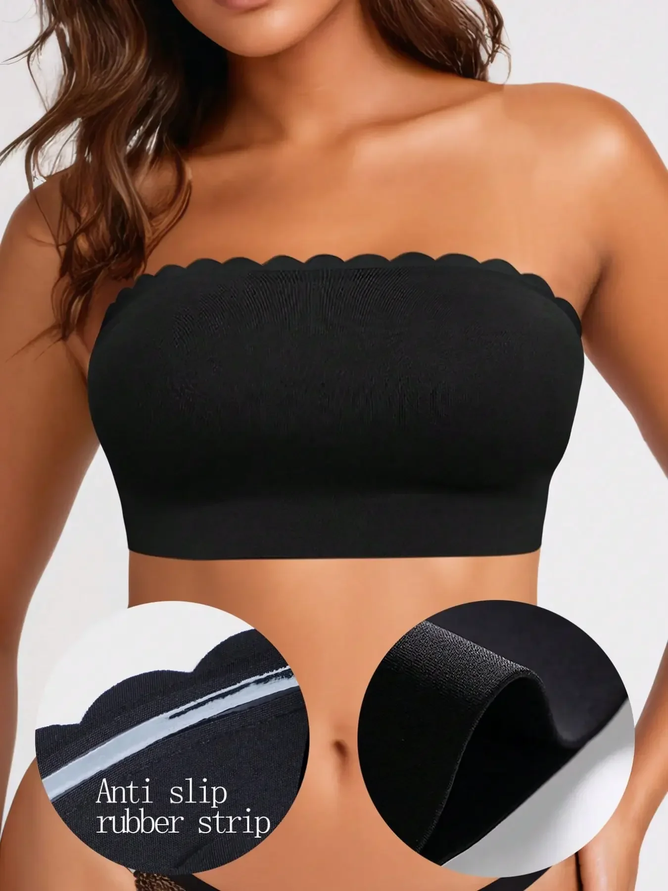 Women's Strapless Bra, Seamles - огляд і ціна Bralette Wireless Soft