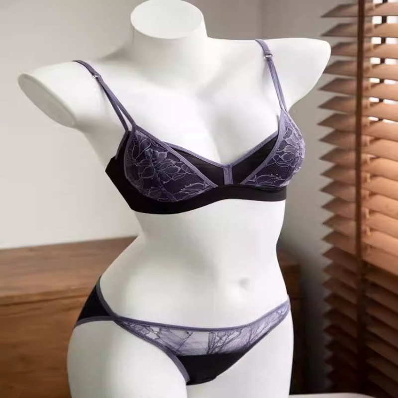 Women French Lace Non Padded B - огляд і ціна Bralette Wireless Soft