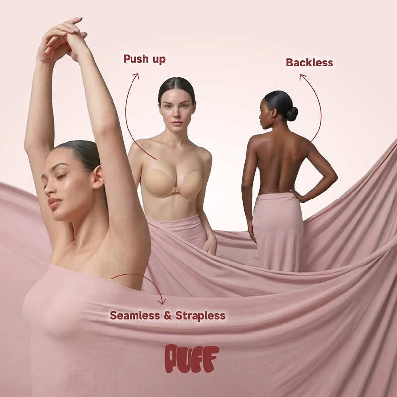 PUFF VIRAL No.1 Pushup Sticky  - огляд і ціна Silicone Bra Adhesive